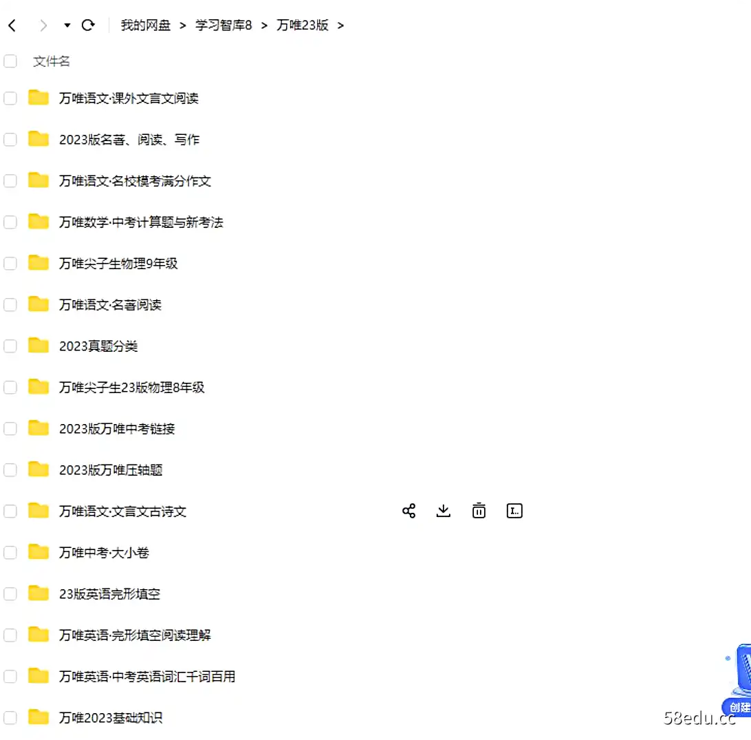 图片[2]-万维中考2023电子版中考试卷万唯尖子生七八九年级中考PDF文件-不可思议资源网