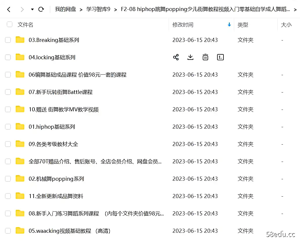 图片[2]-街舞视频教程Hiphop零基础分解动作教学成人少儿嘻哈舞蹈培训课程-不可思议资源网