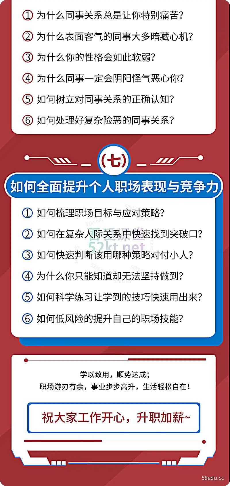 鬼爸职场突破训练营1.0价值499元培训·宣传单8