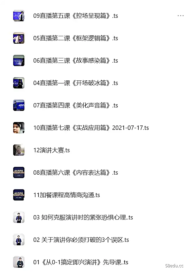 图片[2]-从0到1搞定即兴演讲特训营-不可思议资源网
