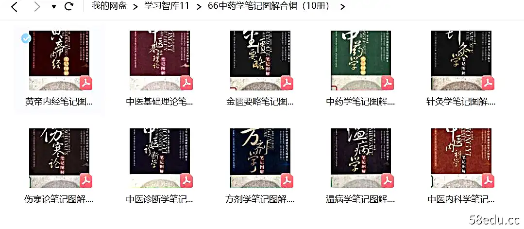 图片[2]-66中药学笔记图解合辑（10册）-不可思议资源网